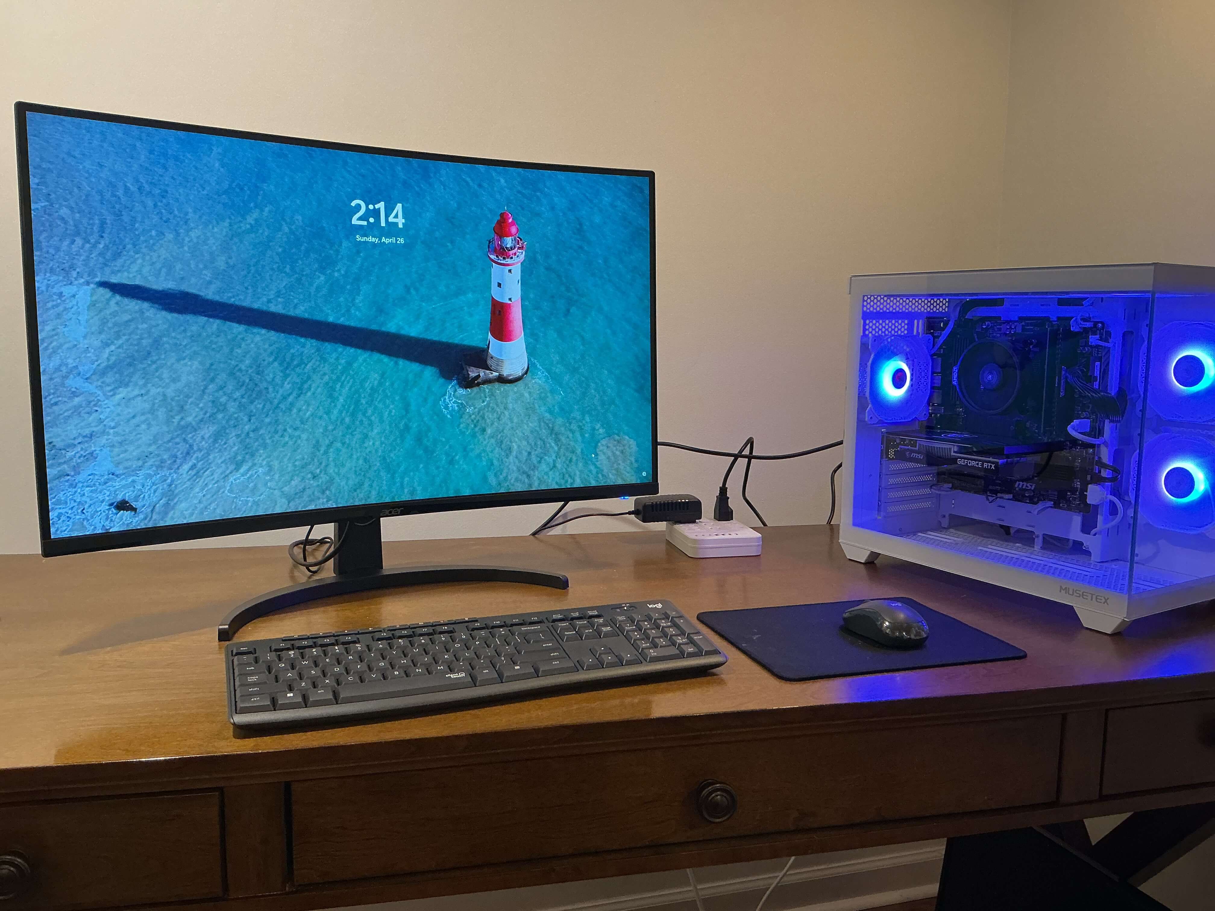 Professional CAD and 3D rendering Workstation PC built by KombDev